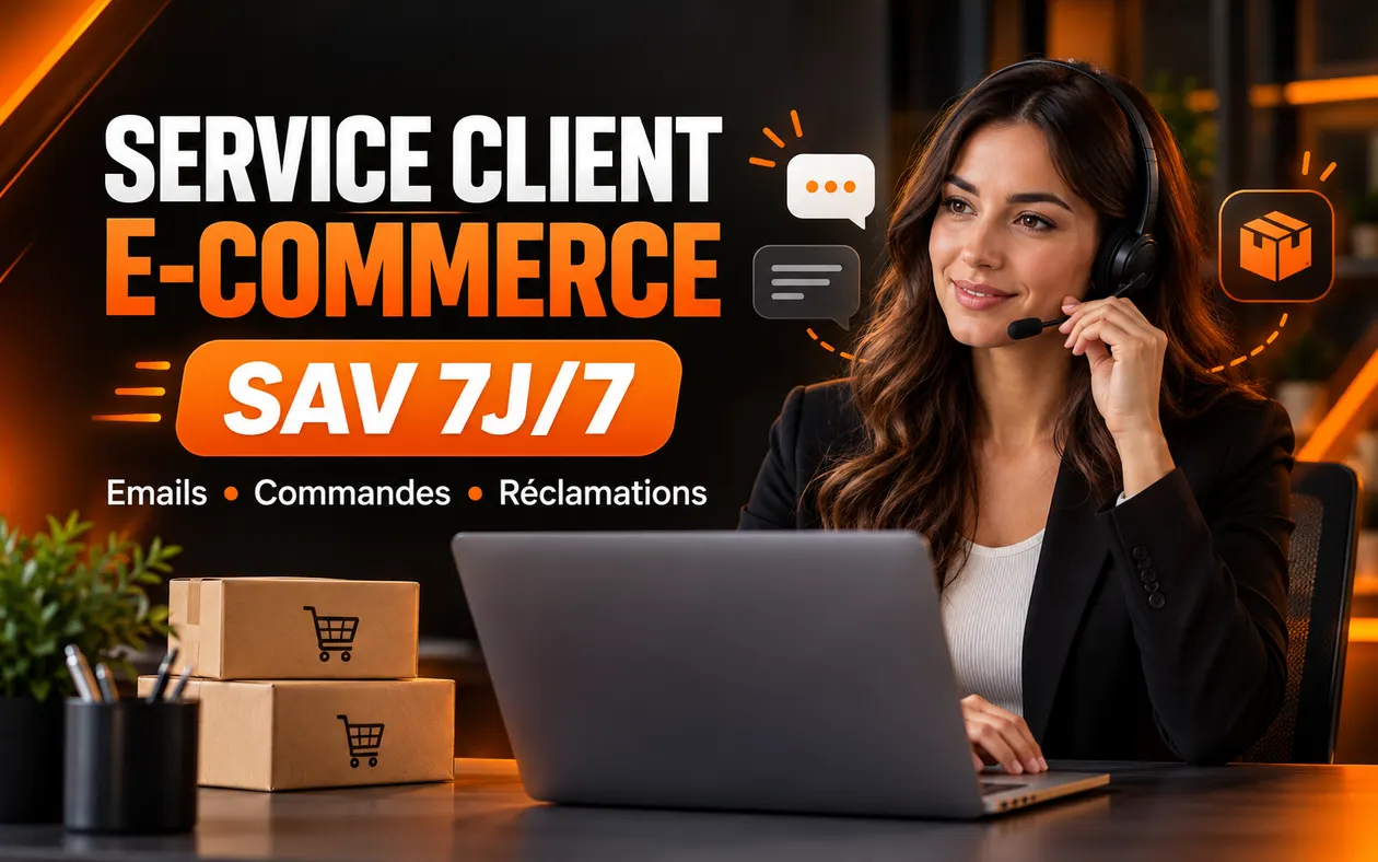 I will manage your e-commerce customer service and after-sales service 7 days a week